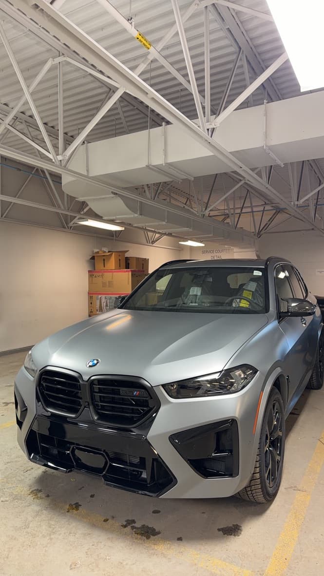 BMW X5M Matte Transformation